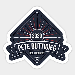 Pete Buttigieg US President 2020 Campaign T-Shirt Sticker